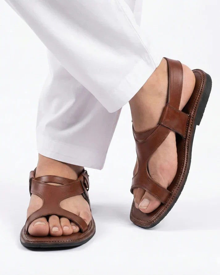 Handmade Pure Leather Panjedar Chappal for Men