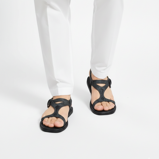 Pure Taar Handmade Panjedar Chappal PRC#1001