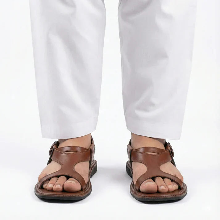 Handmade Pure Leather Panjedar Chappal for Men