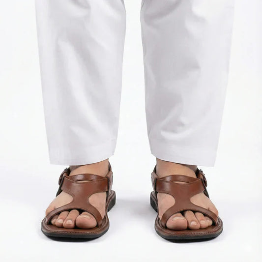 Handmade Pure Leather Panjedar Chappal for Men